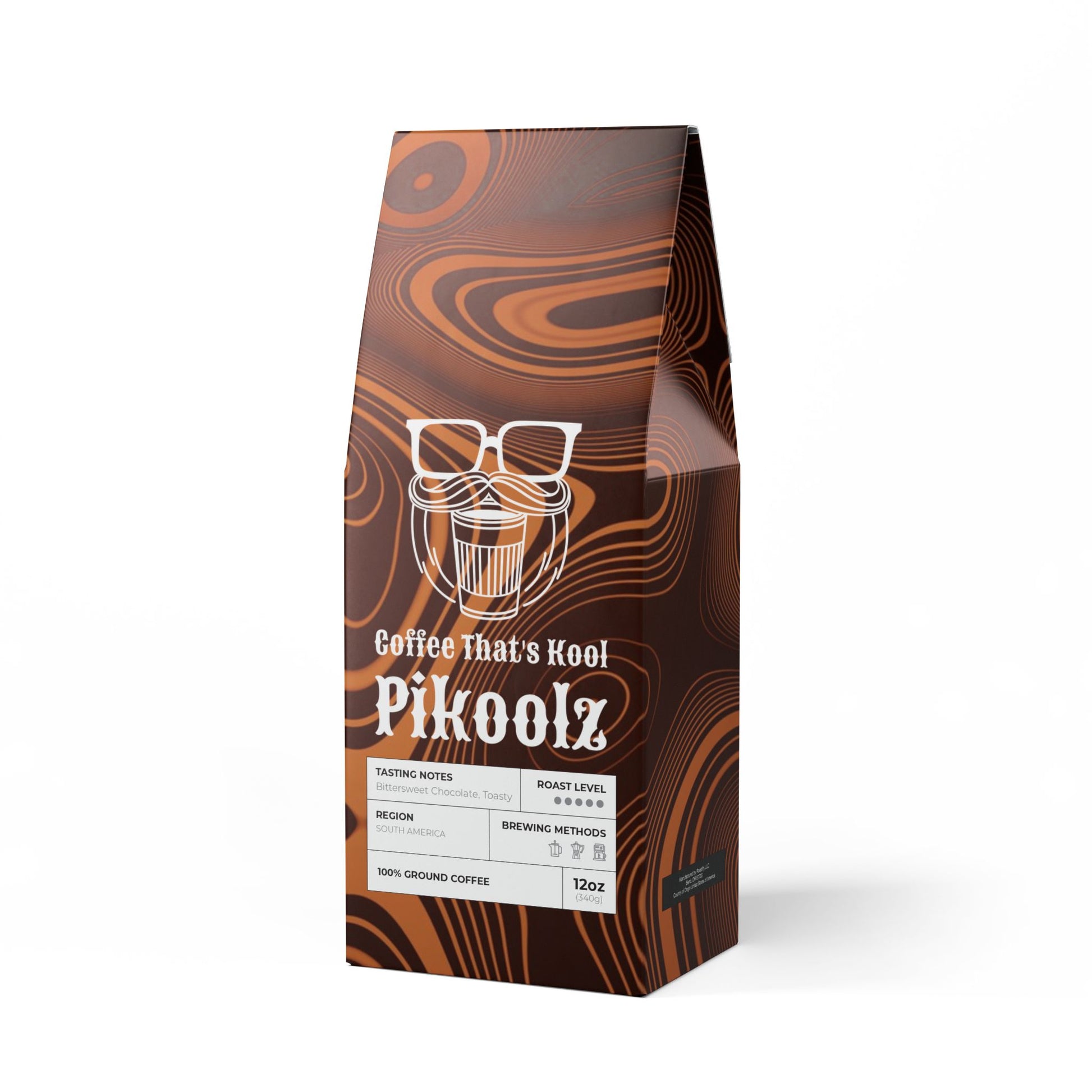 Pikoolz Bitterroot Coffee Blend (Dark French Roast)