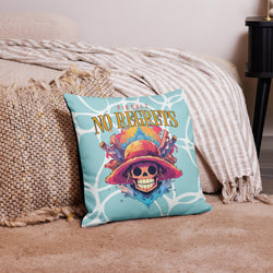 Collection of No Regrets Premium Pillow in a gallery layout