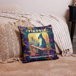 Collection of The House Chose Me Premium Pillow in a gallery layout