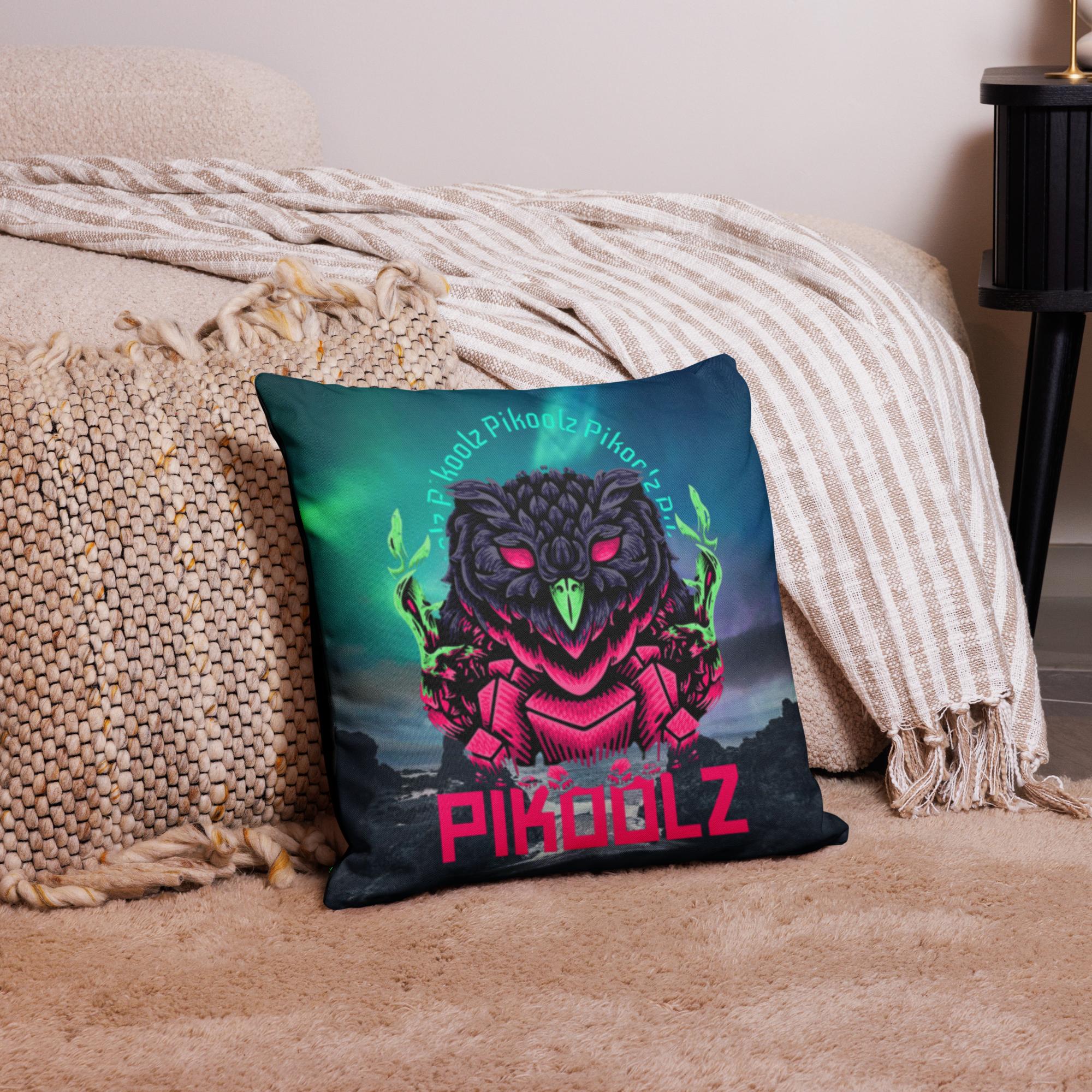 Collection of Owl Premium Pillow in a gallery layout