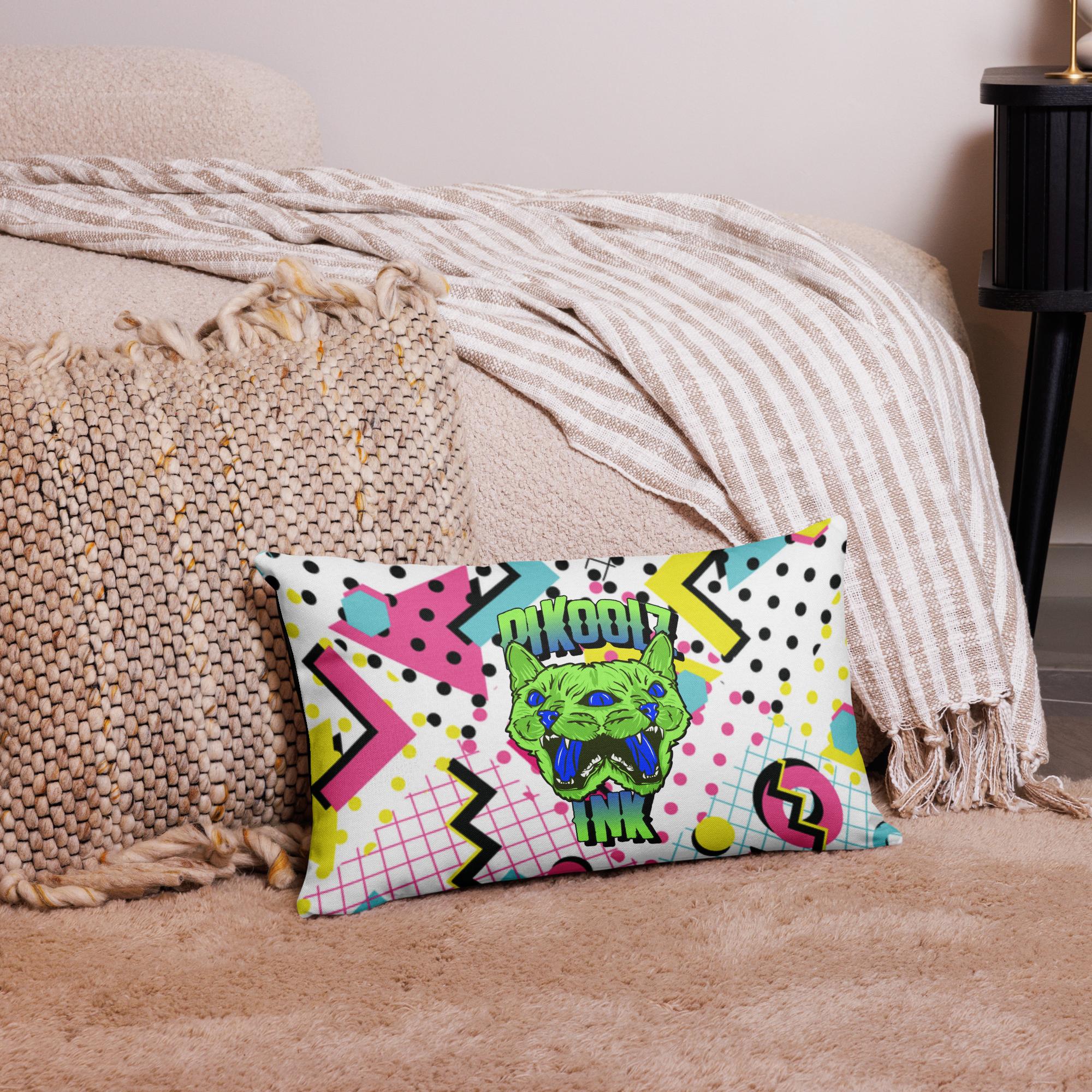 Collection of Trippin Kitty Premium Pillow in a gallery layout