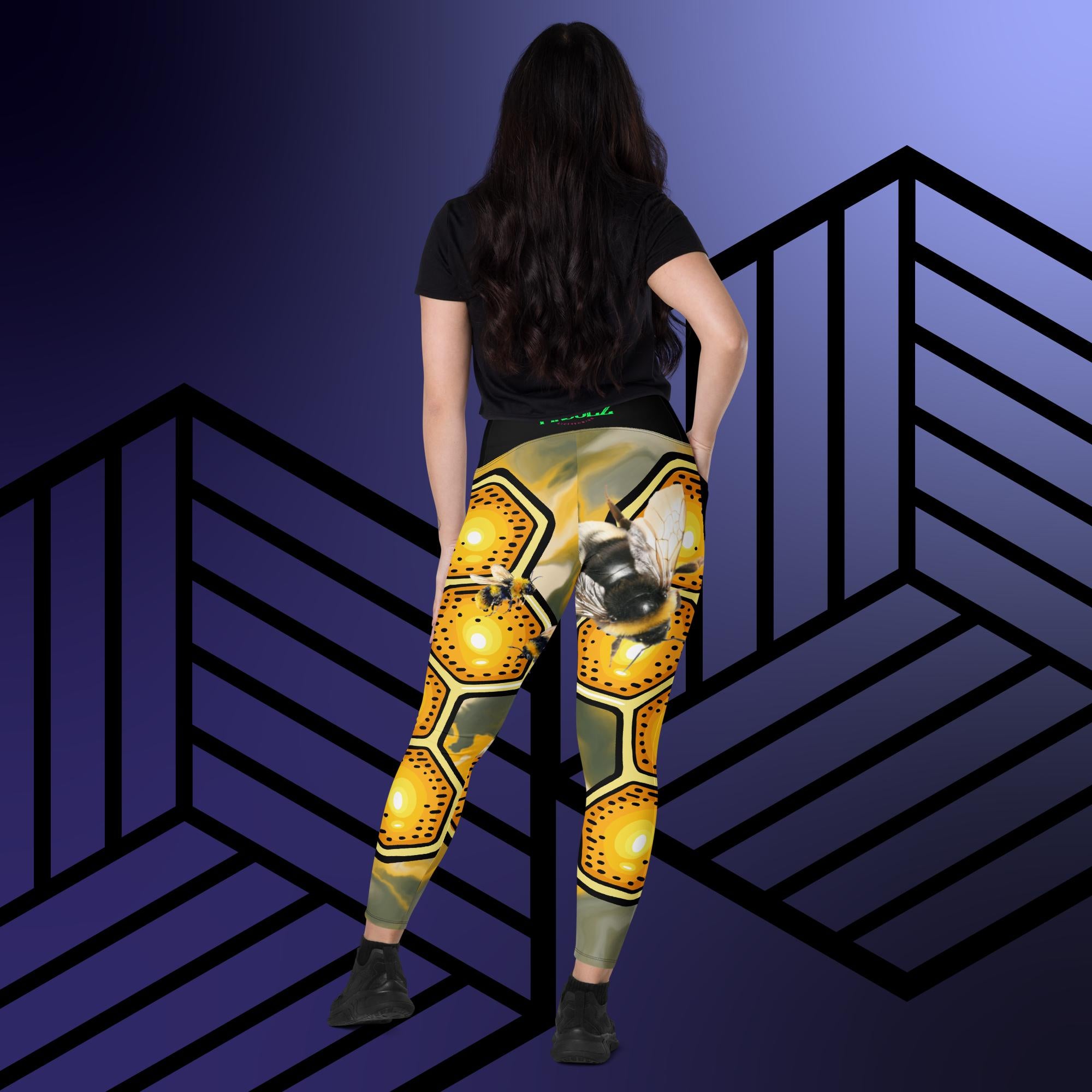 Collection of Pikoolz Leggings with pockets in a gallery layout