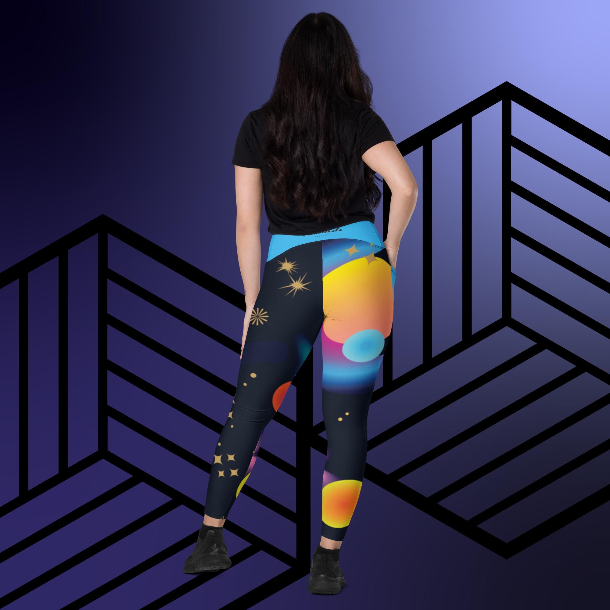 Collection of Pikoolz Leggings with pockets in a gallery layout