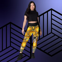 Collection of Pikoolz Leggings with pockets in a gallery layout