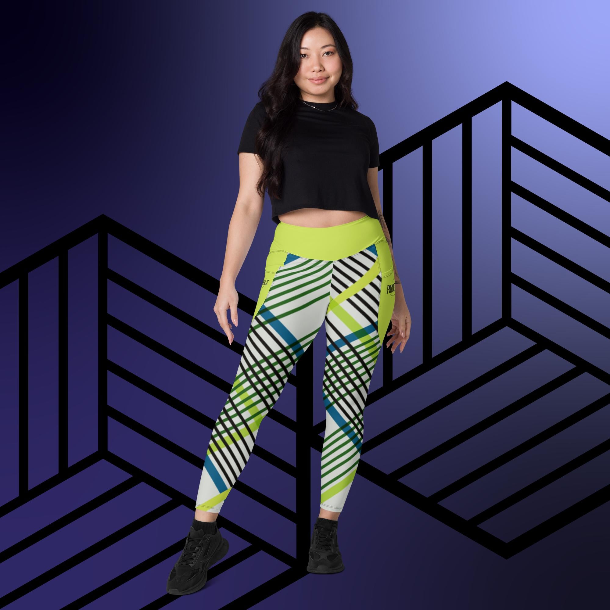 Collection of Pikoolz Leggings with pockets in a gallery layout