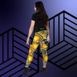 Collection of Pikoolz Leggings with pockets in a gallery layout