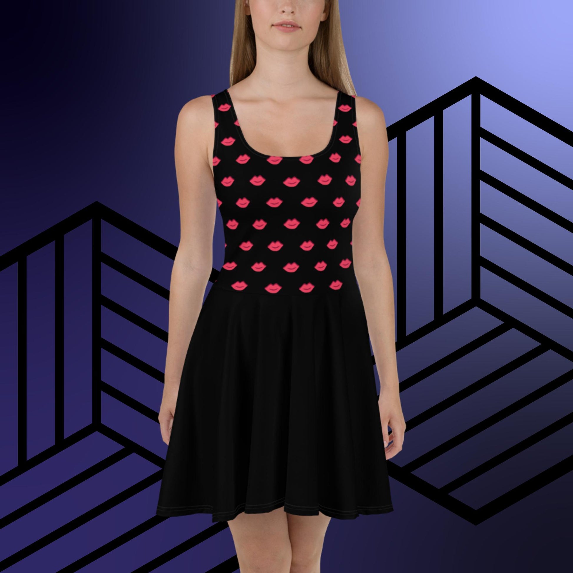 Kisses Skater Dress