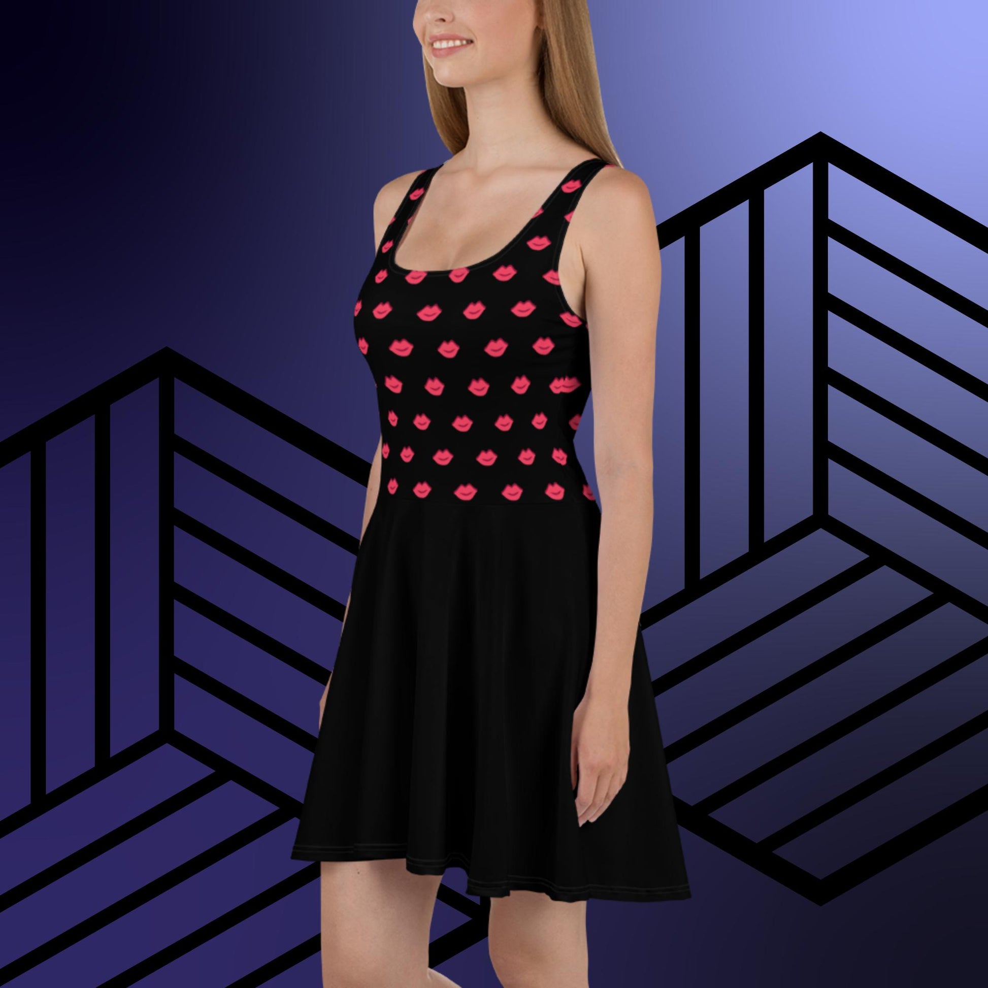 Kisses Skater Dress