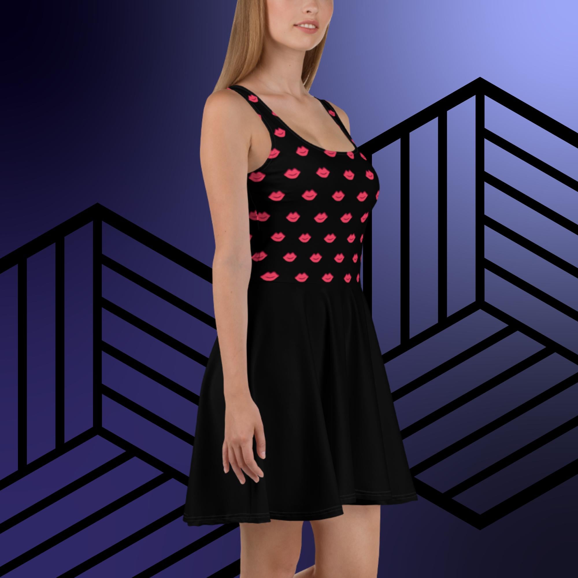 Collection of Kisses Skater Dress in a gallery layout