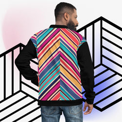 Collection of Pikoolz Unisex Bomber Jacket in a gallery layout