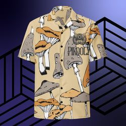 Collection of Third Eye Owl Unisex button shirt in a gallery layout