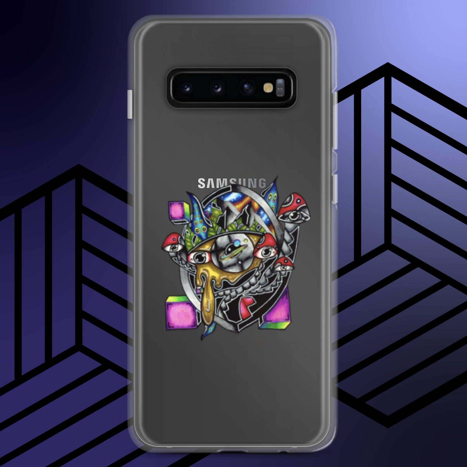 Original Hand Drawn Artwork Clear Case for Samsung®