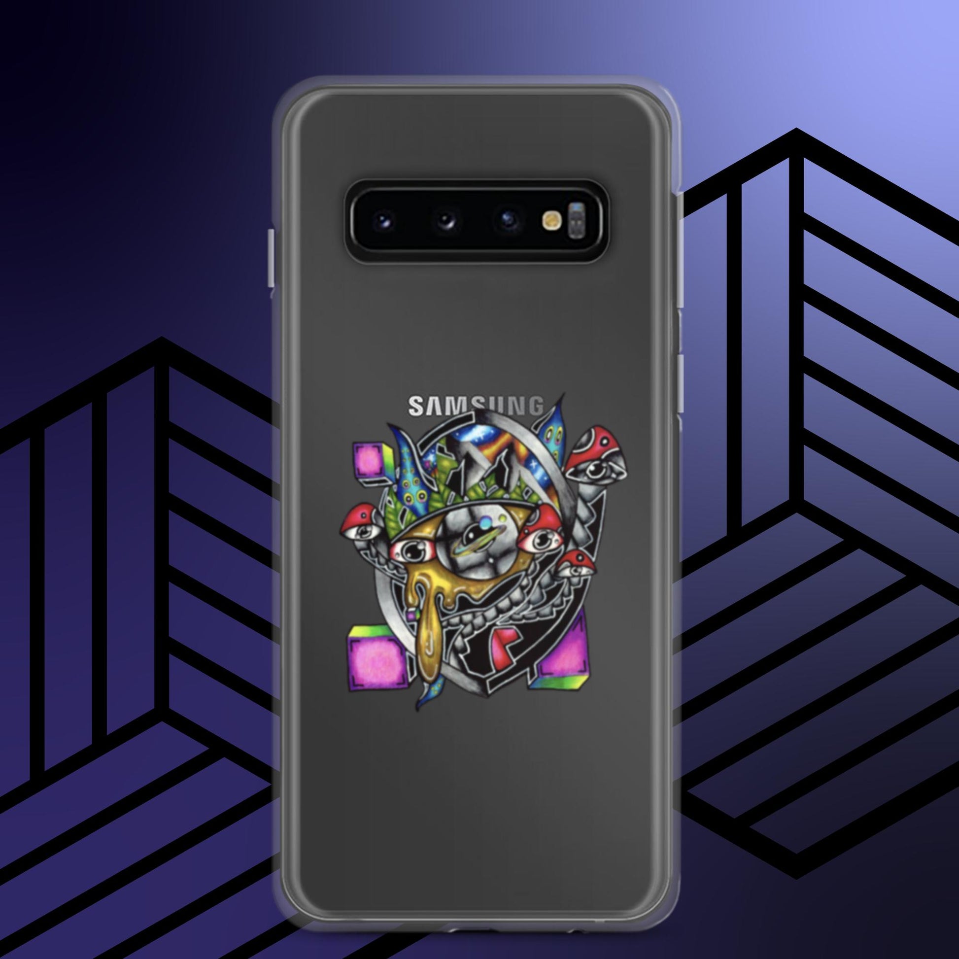 Original Hand Drawn Artwork Clear Case for Samsung®