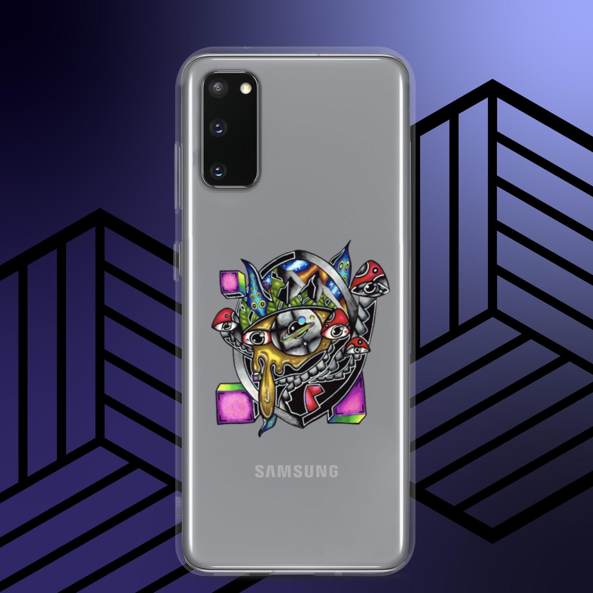 Original Hand Drawn Artwork Clear Case for Samsung®