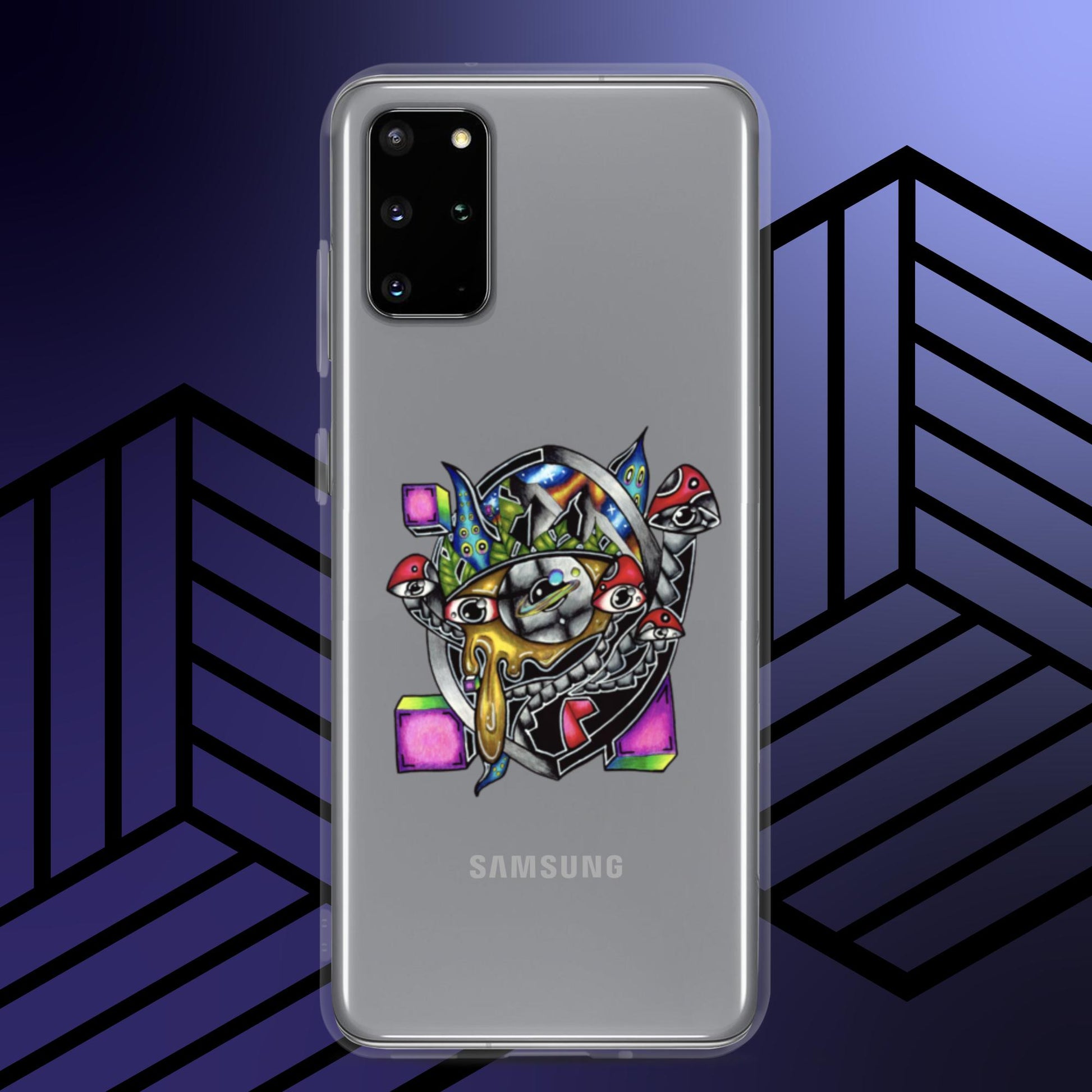 Original Hand Drawn Artwork Clear Case for Samsung®