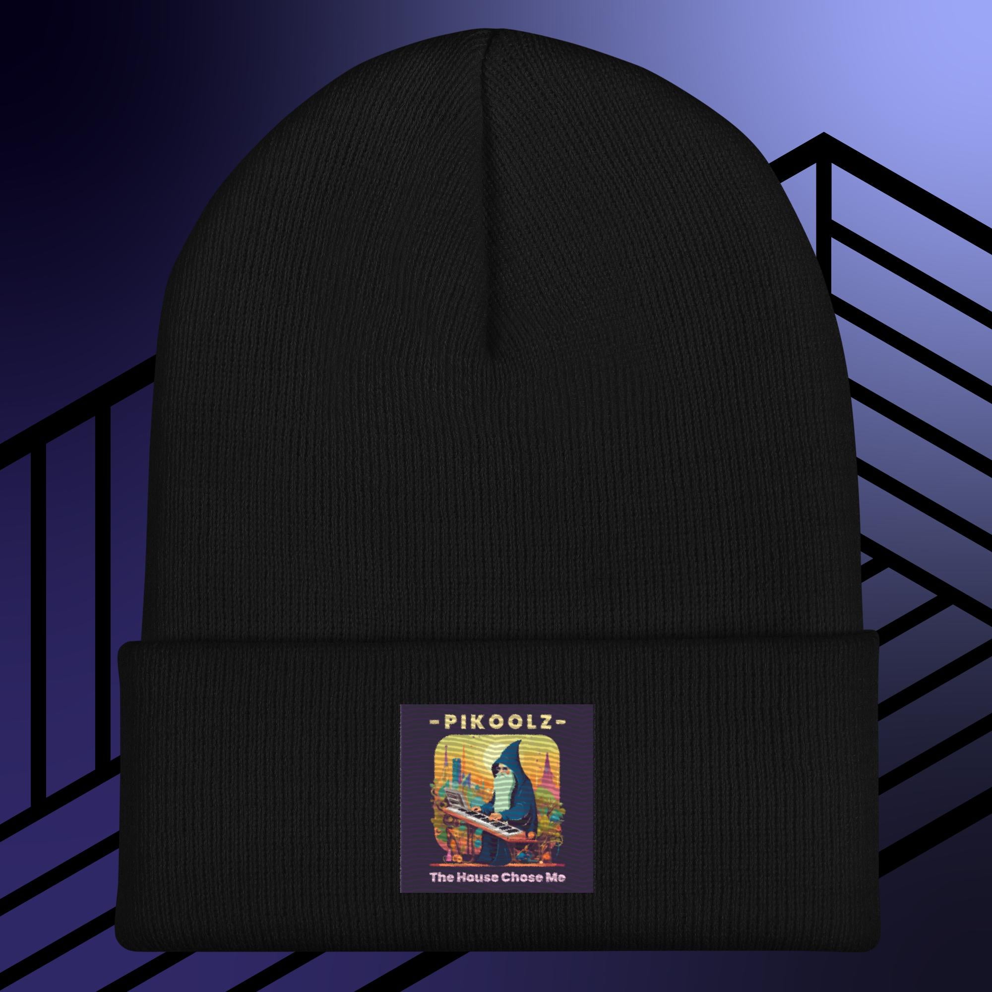 Collection of The House Chose Me Cuffed Beanie in a gallery layout