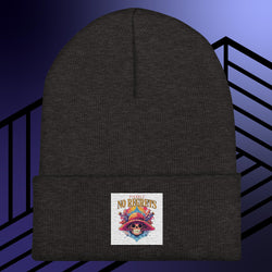 Collection of No Regrets Cuffed Beanie in a gallery layout