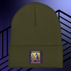 Collection of The House Chose Me Cuffed Beanie in a gallery layout