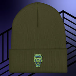 Collection of Trippin Kitty Cuffed Beanie in a gallery layout