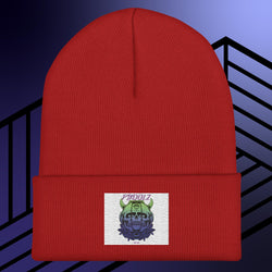 Collection of Trippin Cuffed Beanie in a gallery layout