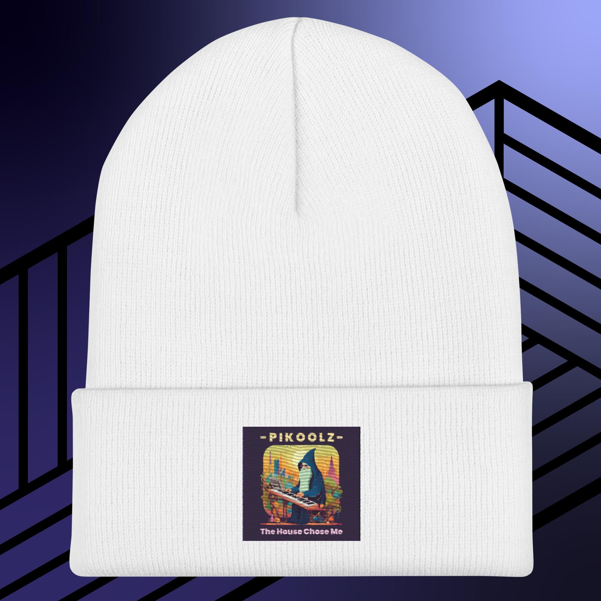 Collection of The House Chose Me Cuffed Beanie in a gallery layout