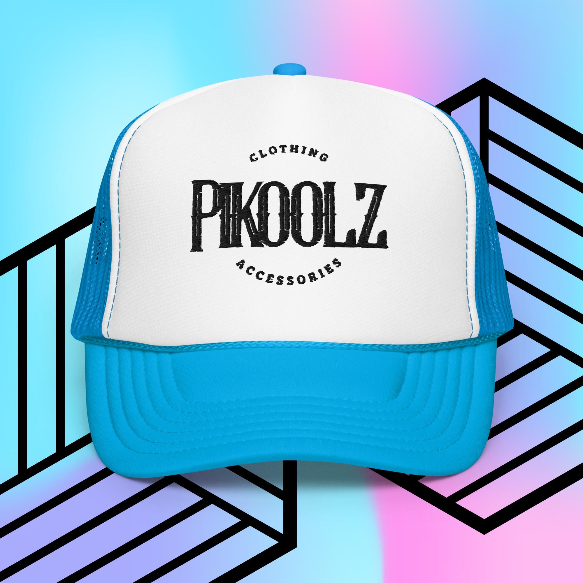 Collection of Pikoolz Foam trucker hat in a gallery layout