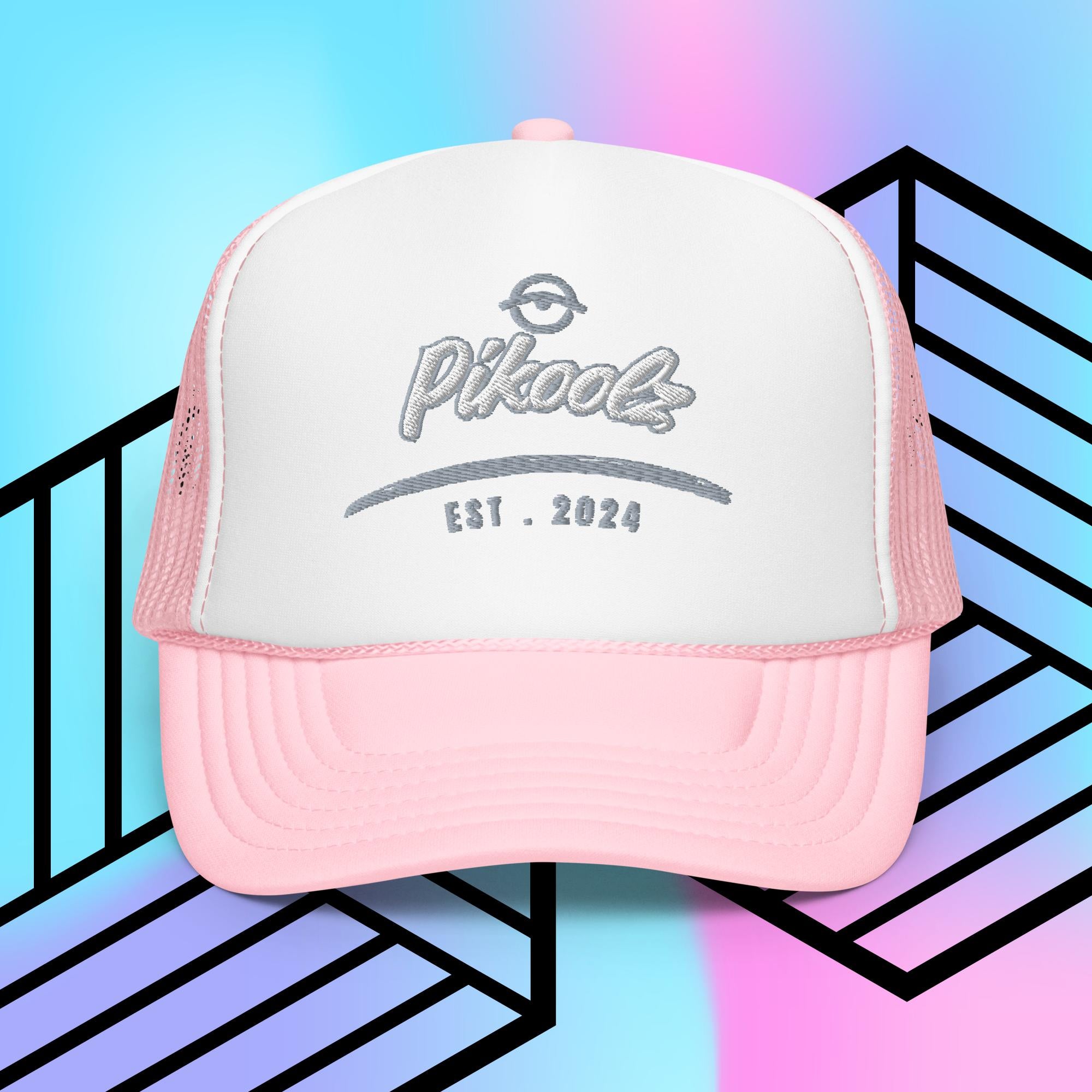 Collection of Pikoolz Foam trucker hat in a gallery layout