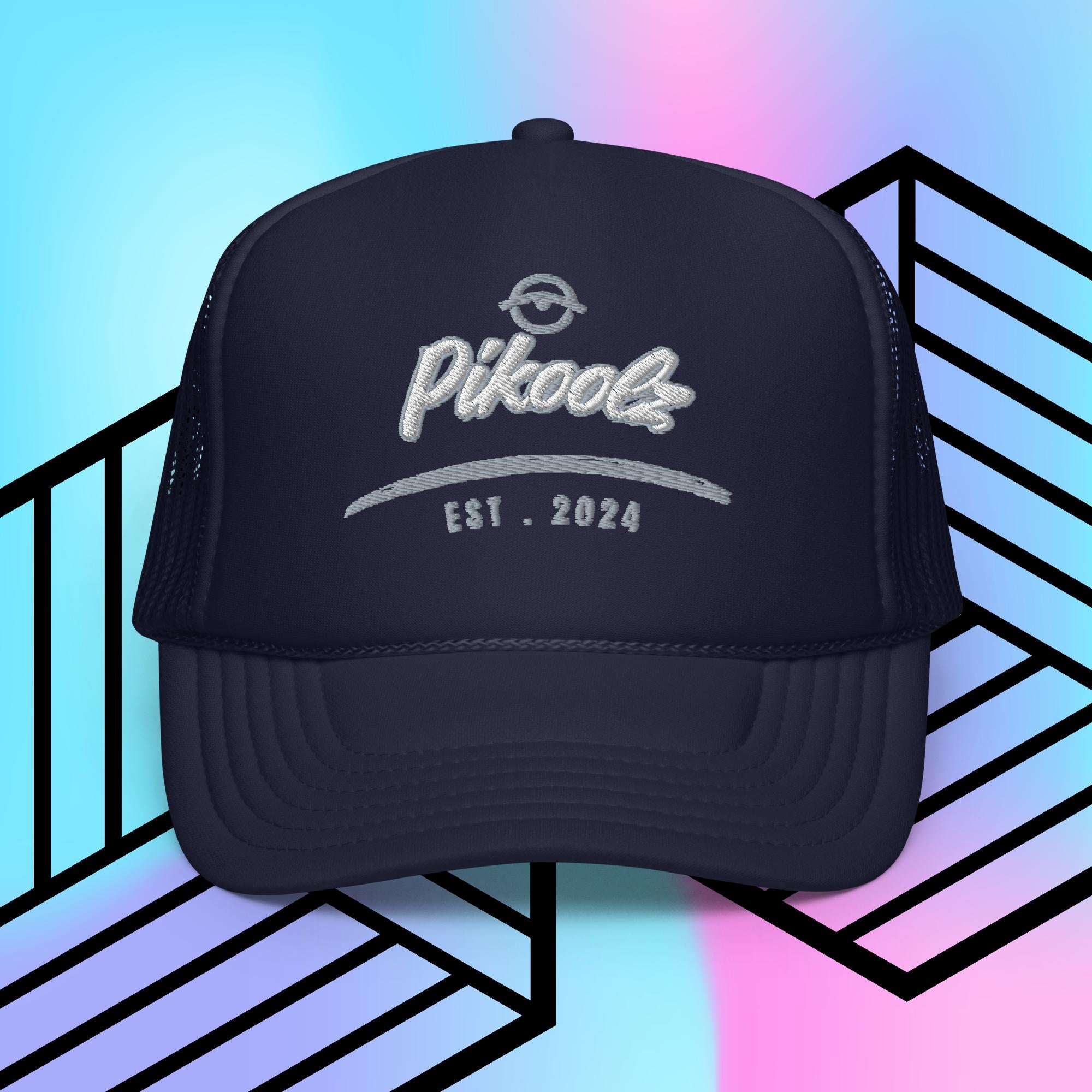 Collection of Pikoolz Foam trucker hat in a gallery layout