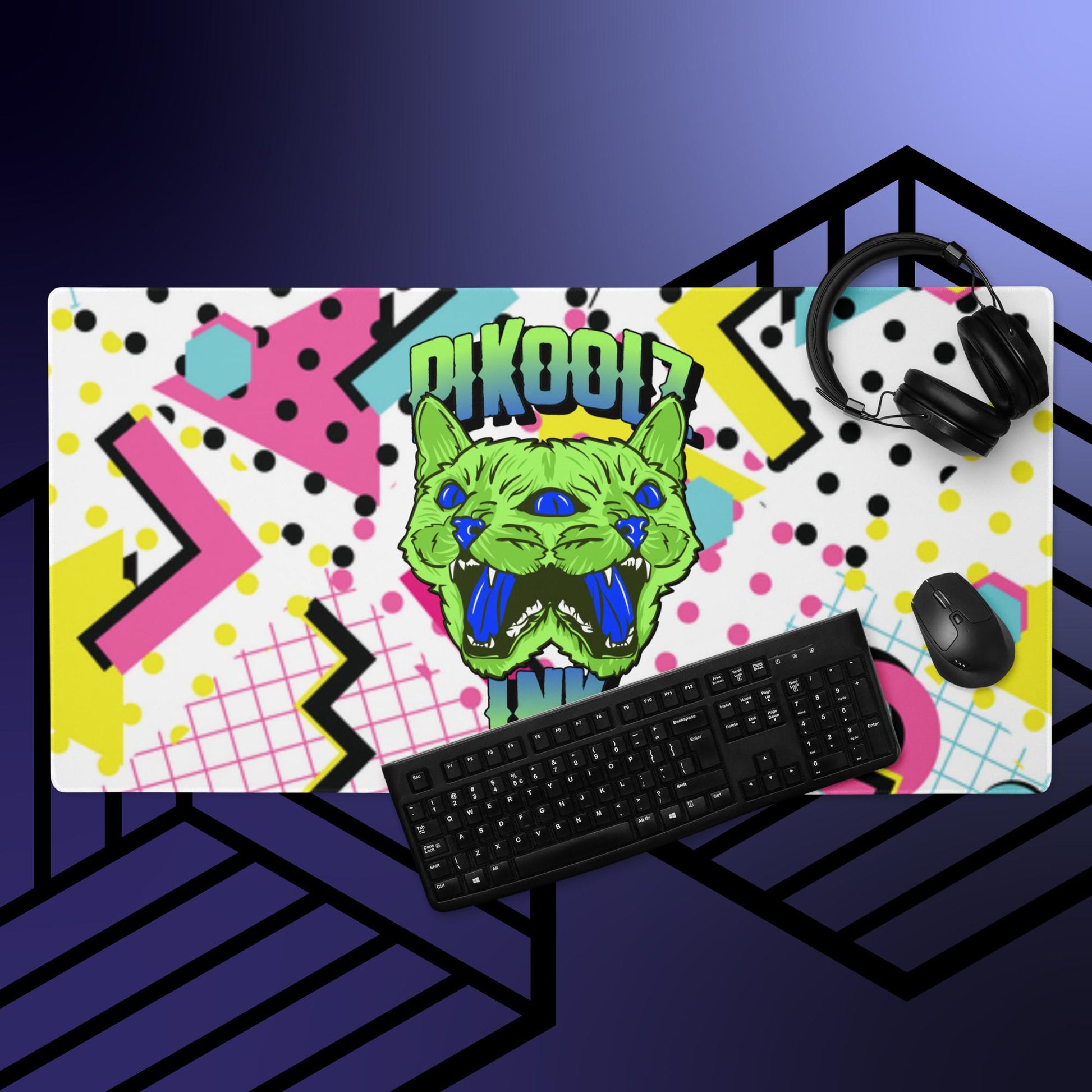 Trippin Kitty Gaming mouse pad