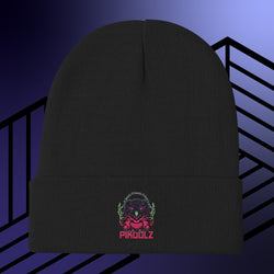 Collection of Owl Embroidered Beanie in a gallery layout