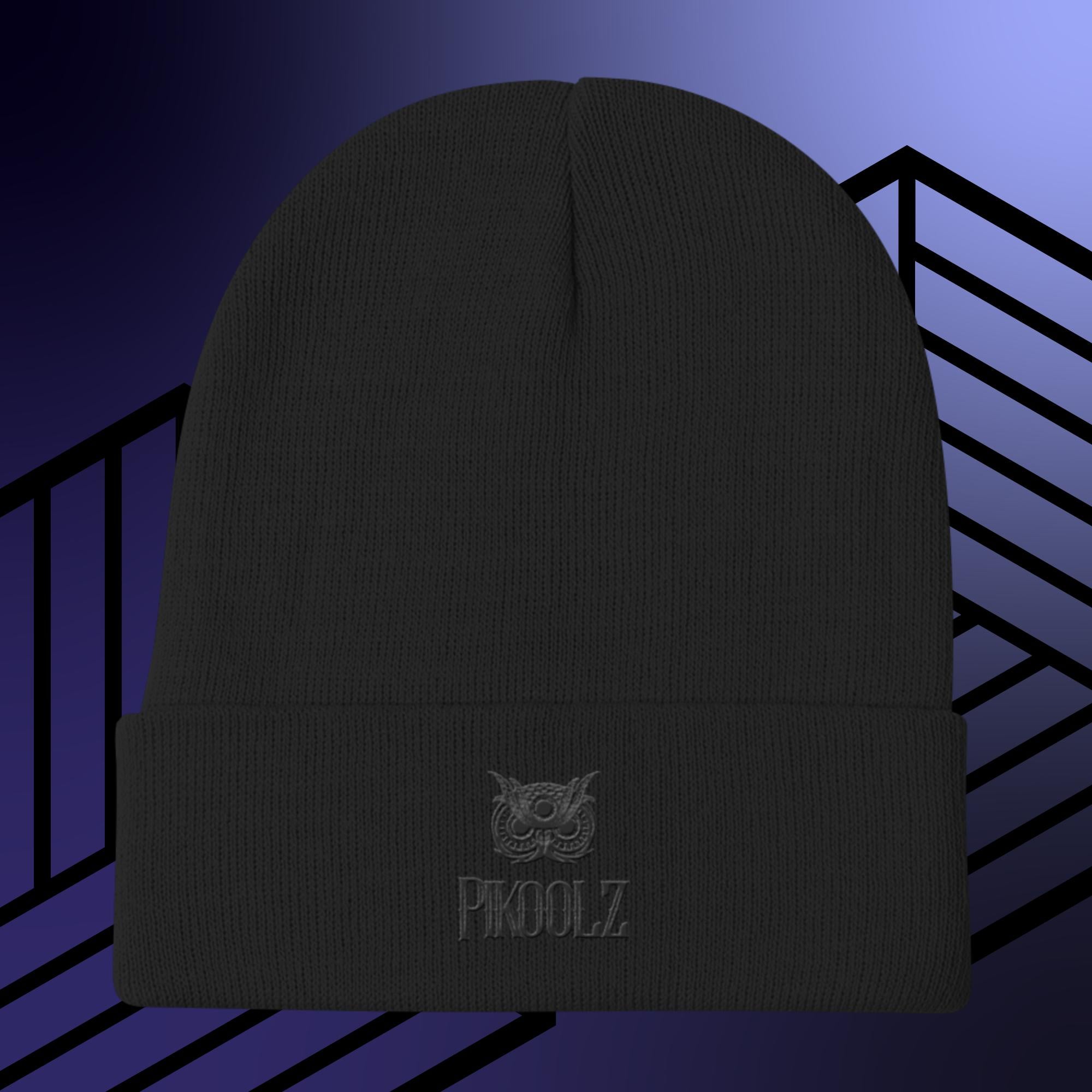 Collection of Third Eye Owl Embroidered Beanie in a gallery layout