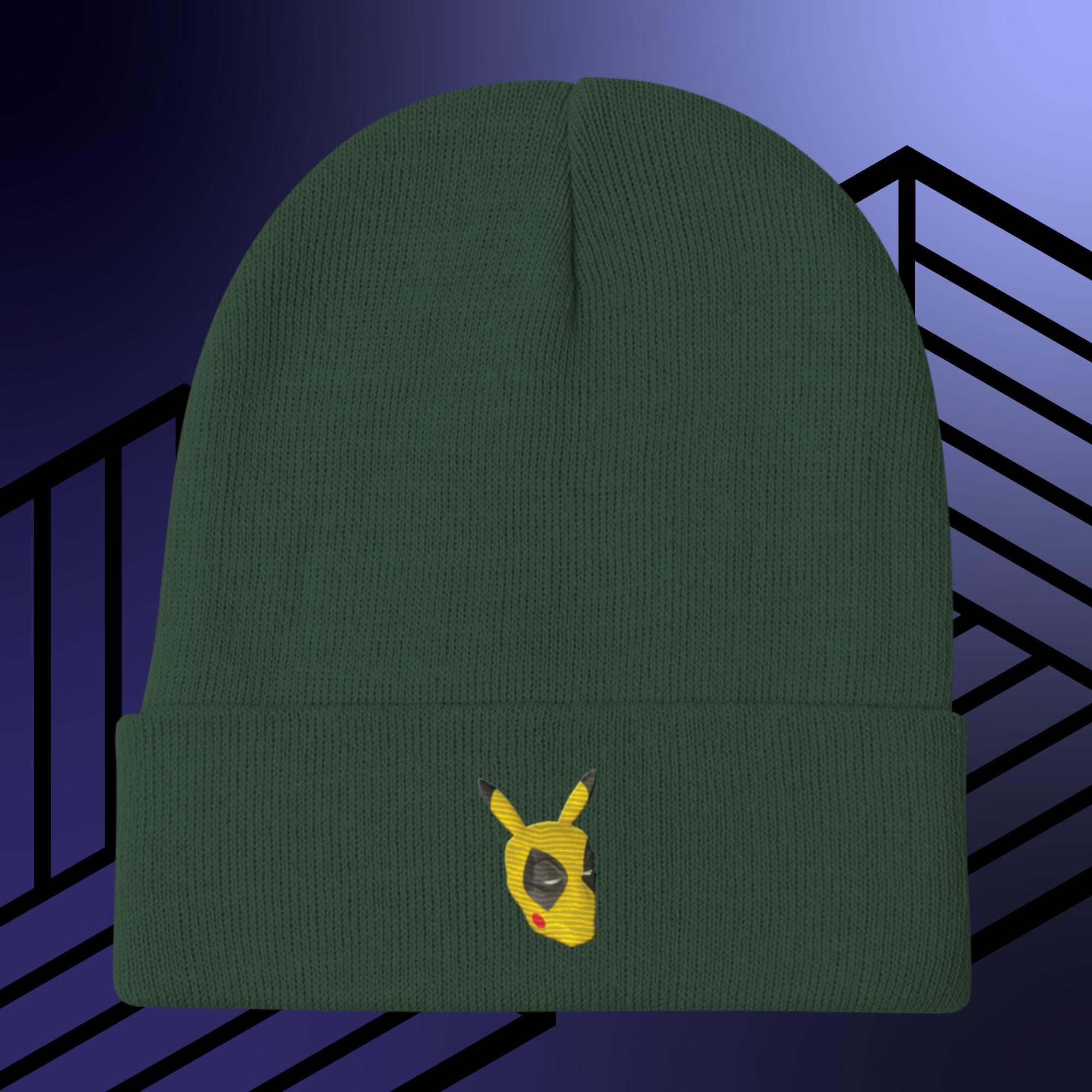 Collection of Pikoolz Embroidered Beanie in a gallery layout