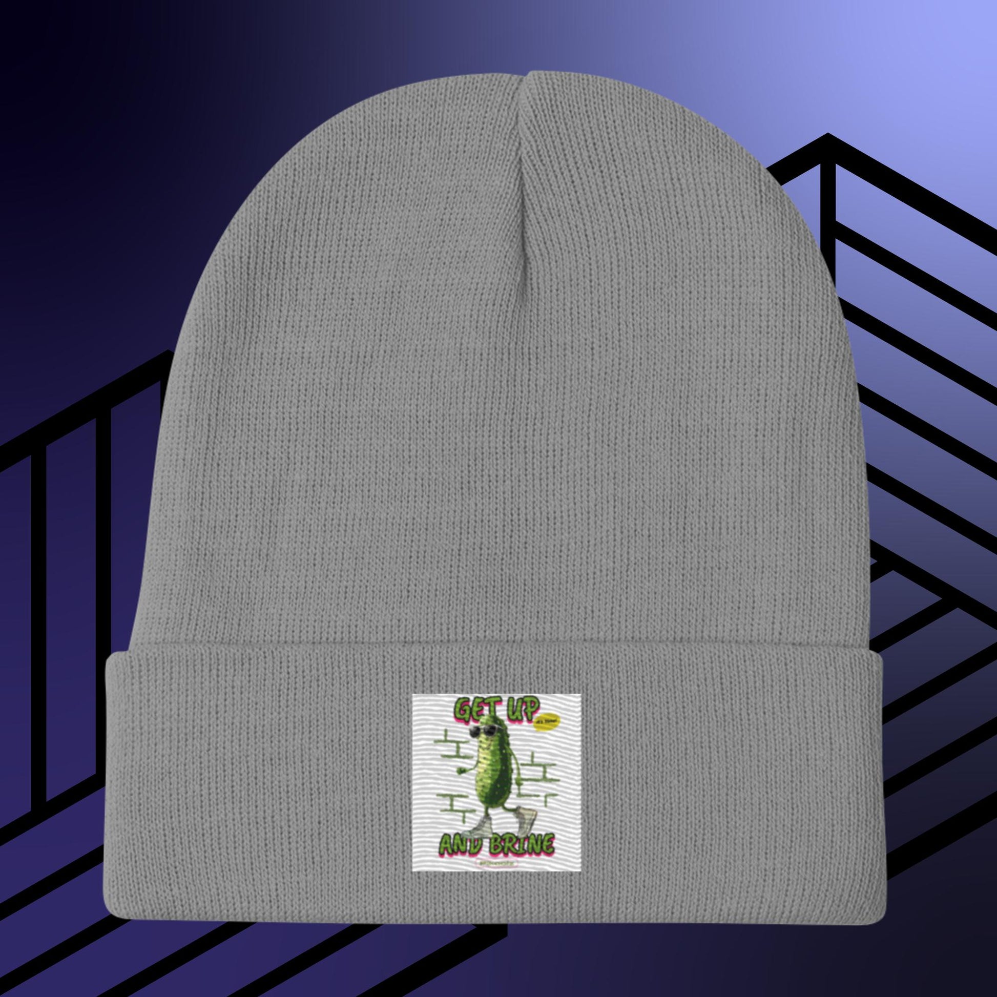 Get Up and Brine Embroidered Beanie