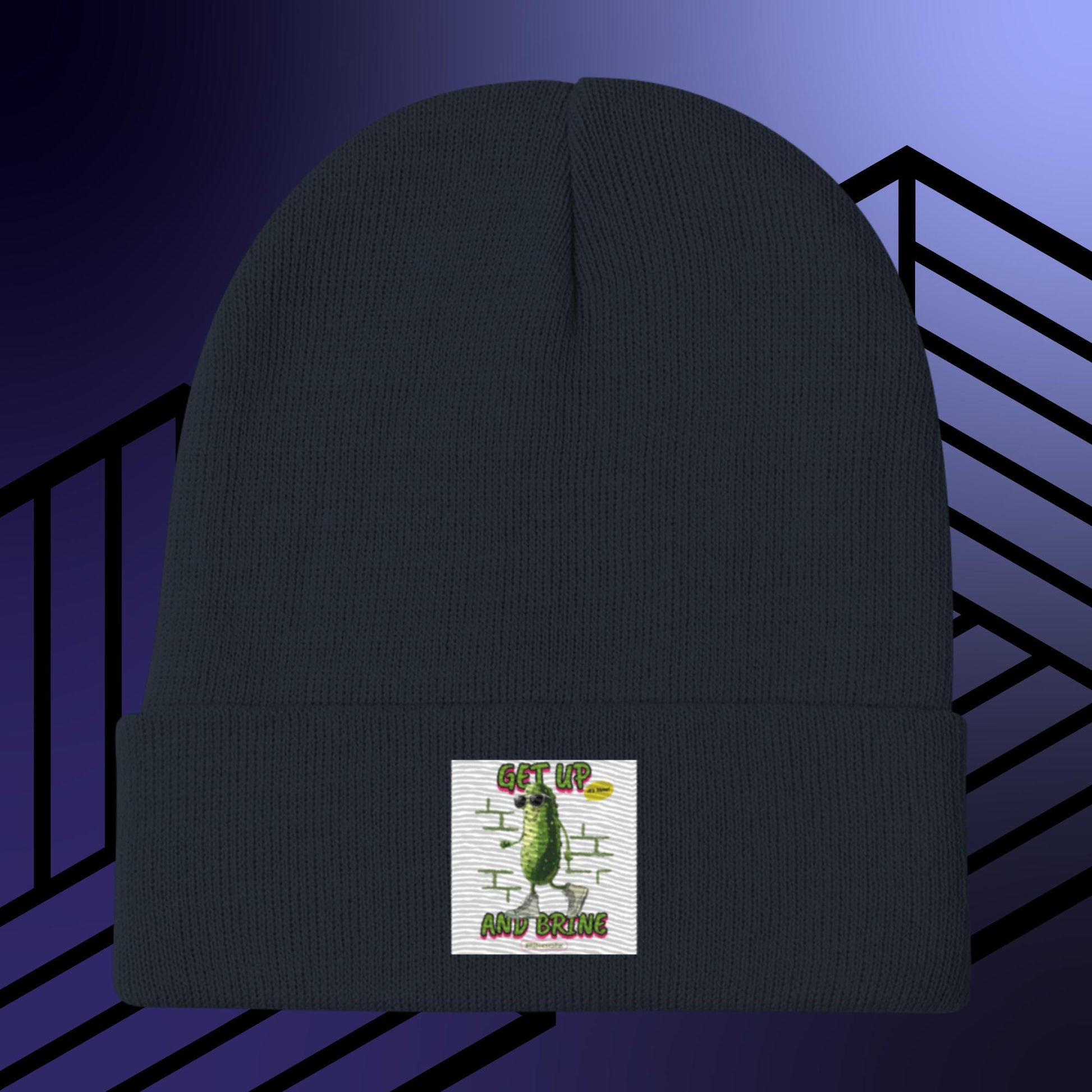 Get Up and Brine Embroidered Beanie