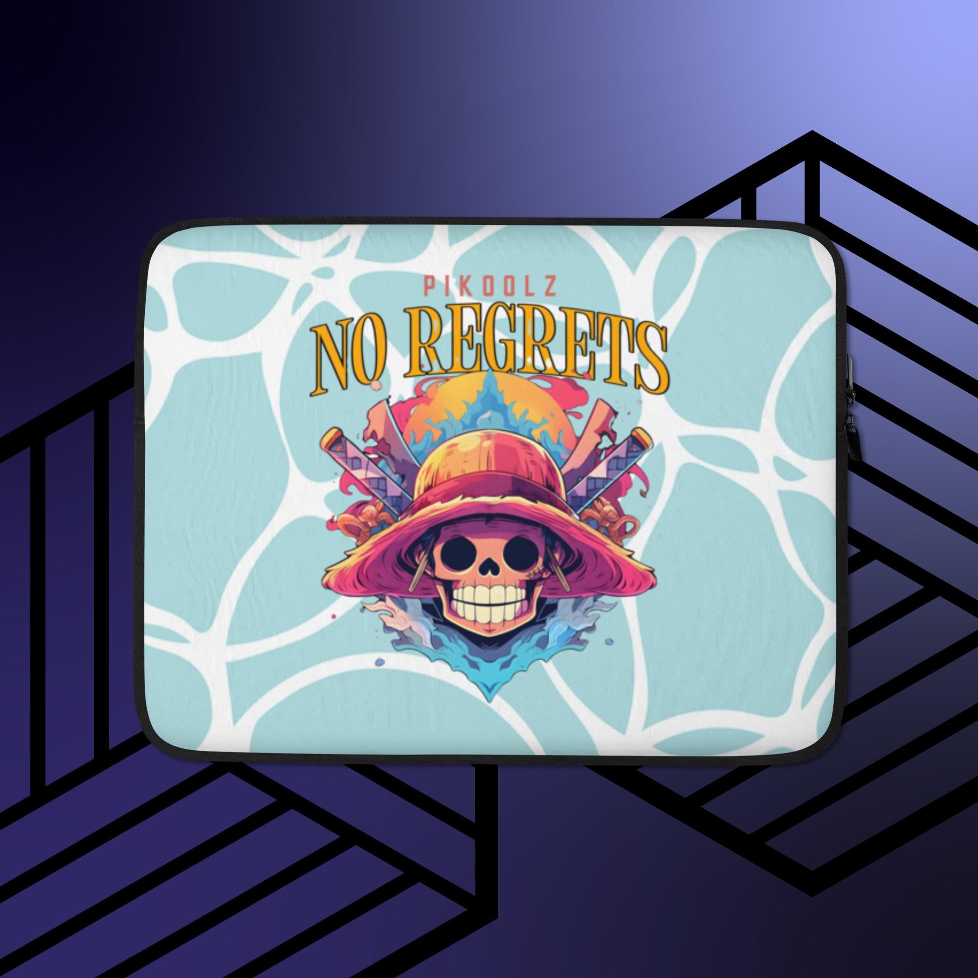 Collection of No Regrets Laptop Sleeve in a gallery layout