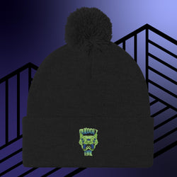 Collection of Trippin Kitty Pom-Pom Beanie in a gallery layout