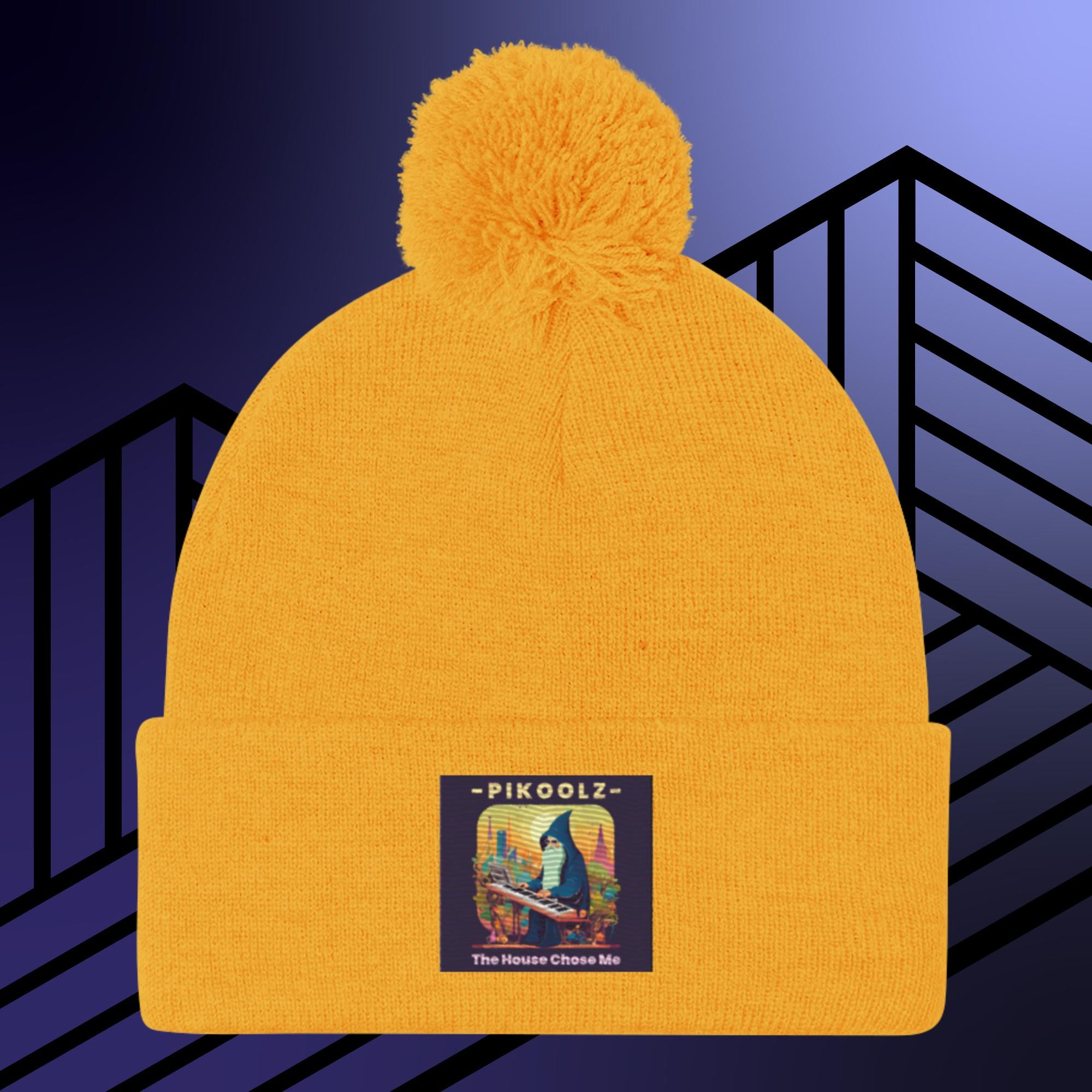 Collection of The House Chose Me Pom-Pom Beanie in a gallery layout