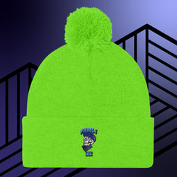 Collection of Lunchbox Pom-Pom Beanie in a gallery layout