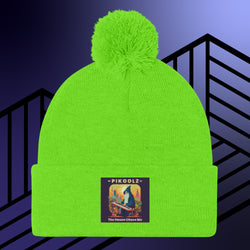 Collection of The House Chose Me Pom-Pom Beanie in a gallery layout