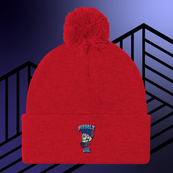 Collection of Lunchbox Pom-Pom Beanie in a gallery layout