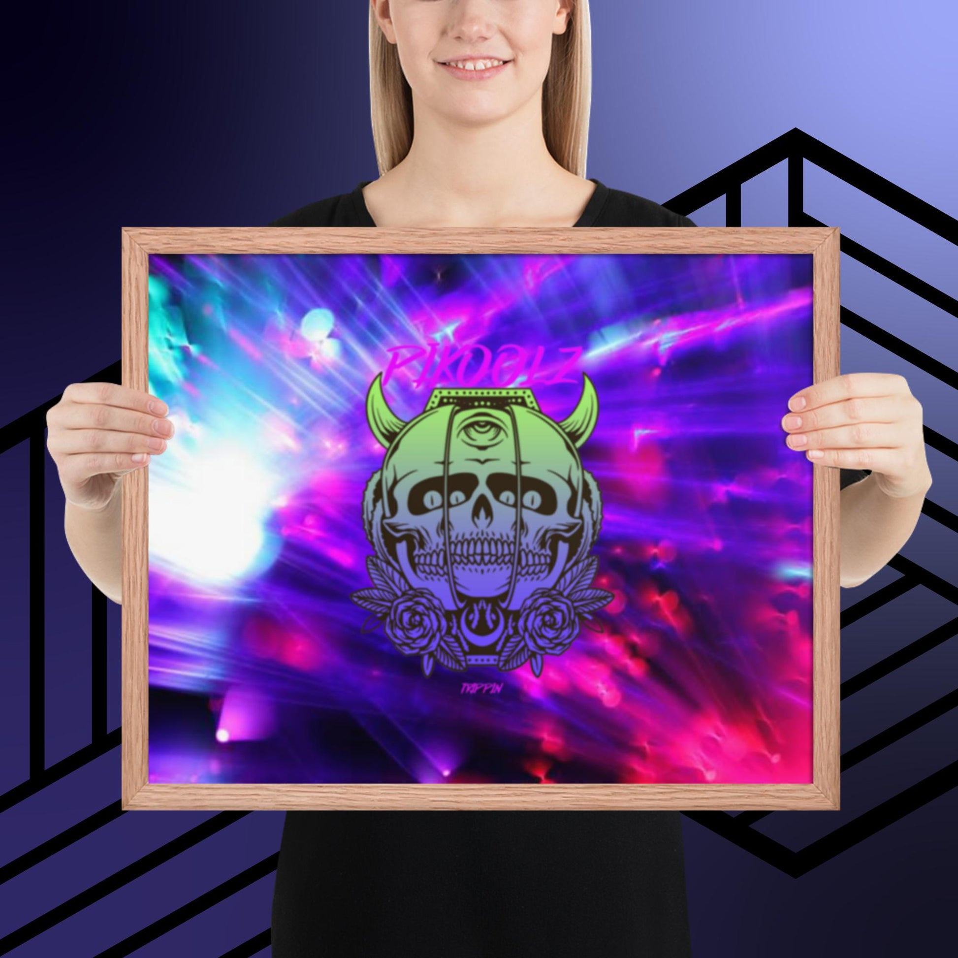 Trippin Framed photo paper poster