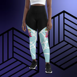 Collection of No Regrets Sports Leggings in a gallery layout