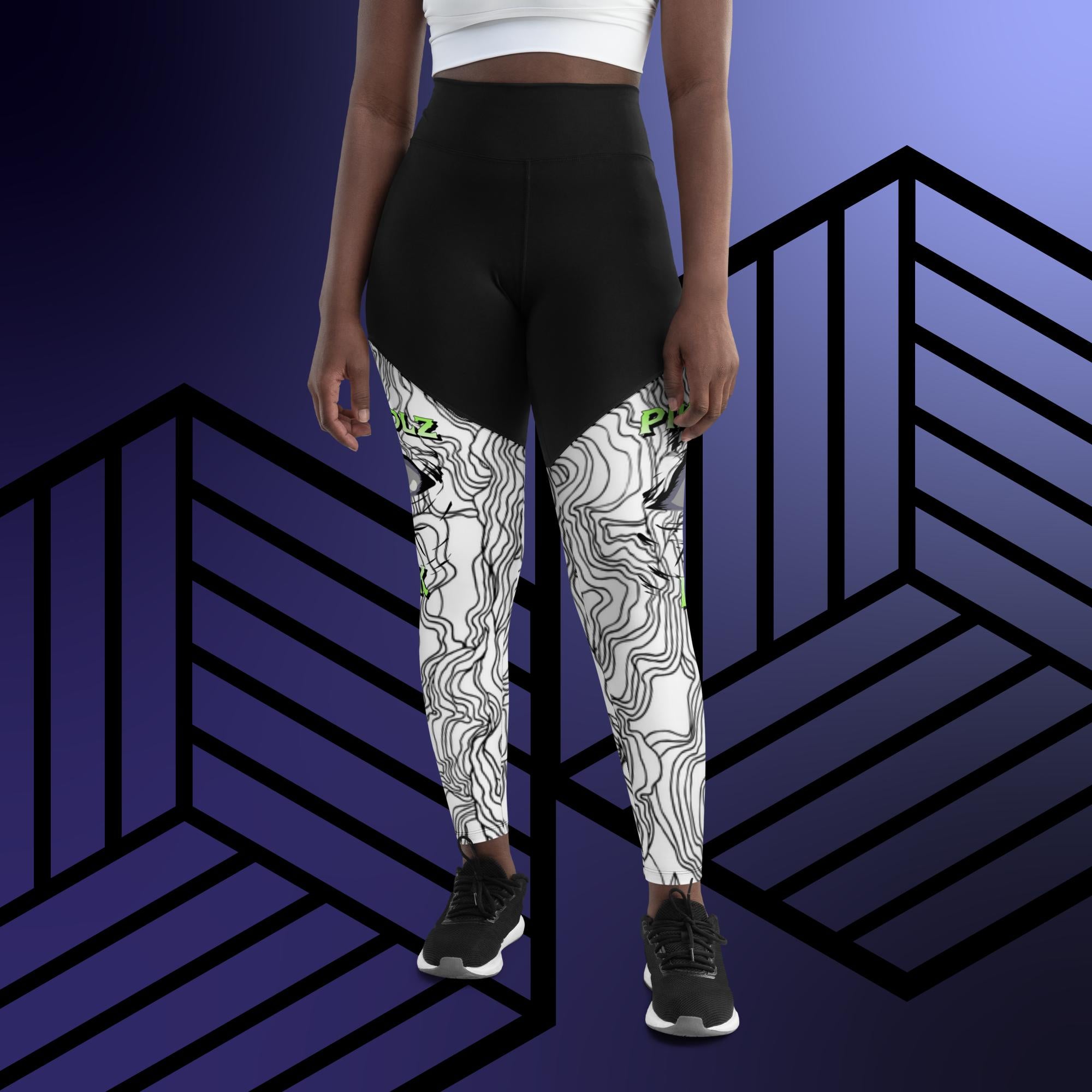 Collection of Don't Blink Sports Leggings in a gallery layout