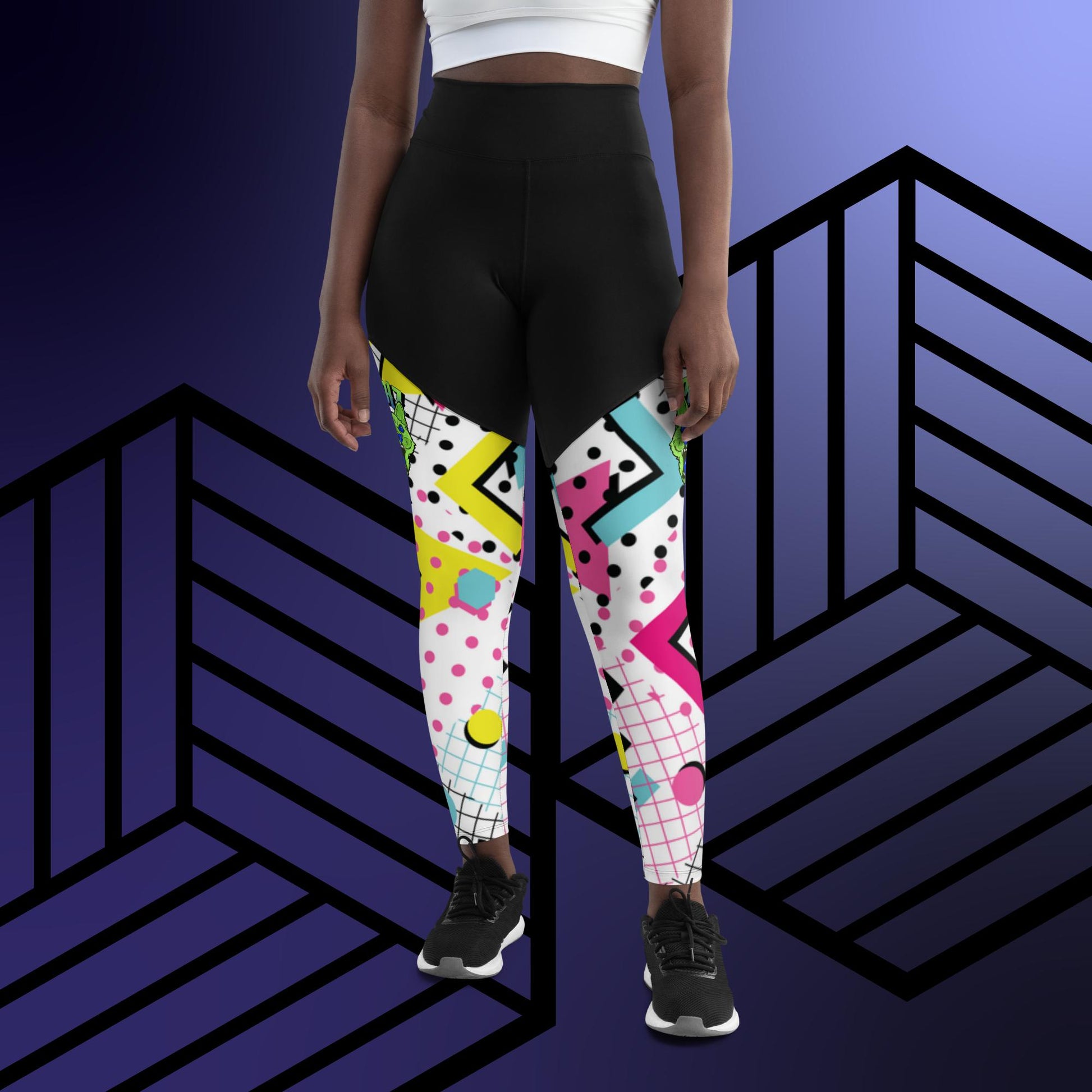 Trippin Kitty Sports Leggings