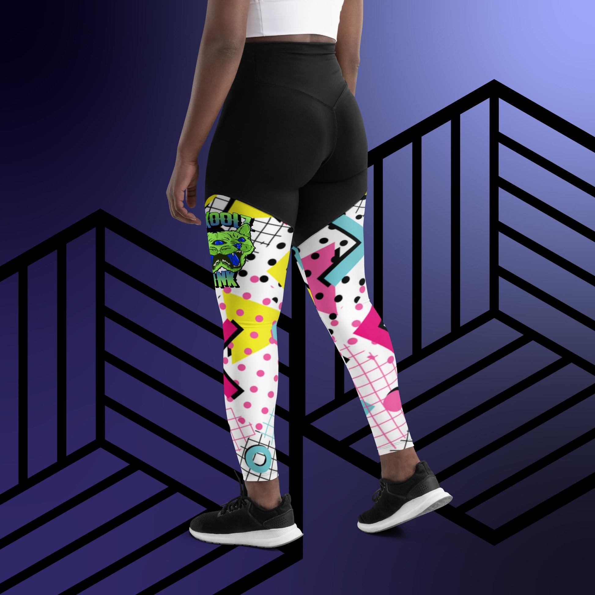 Trippin Kitty Sports Leggings