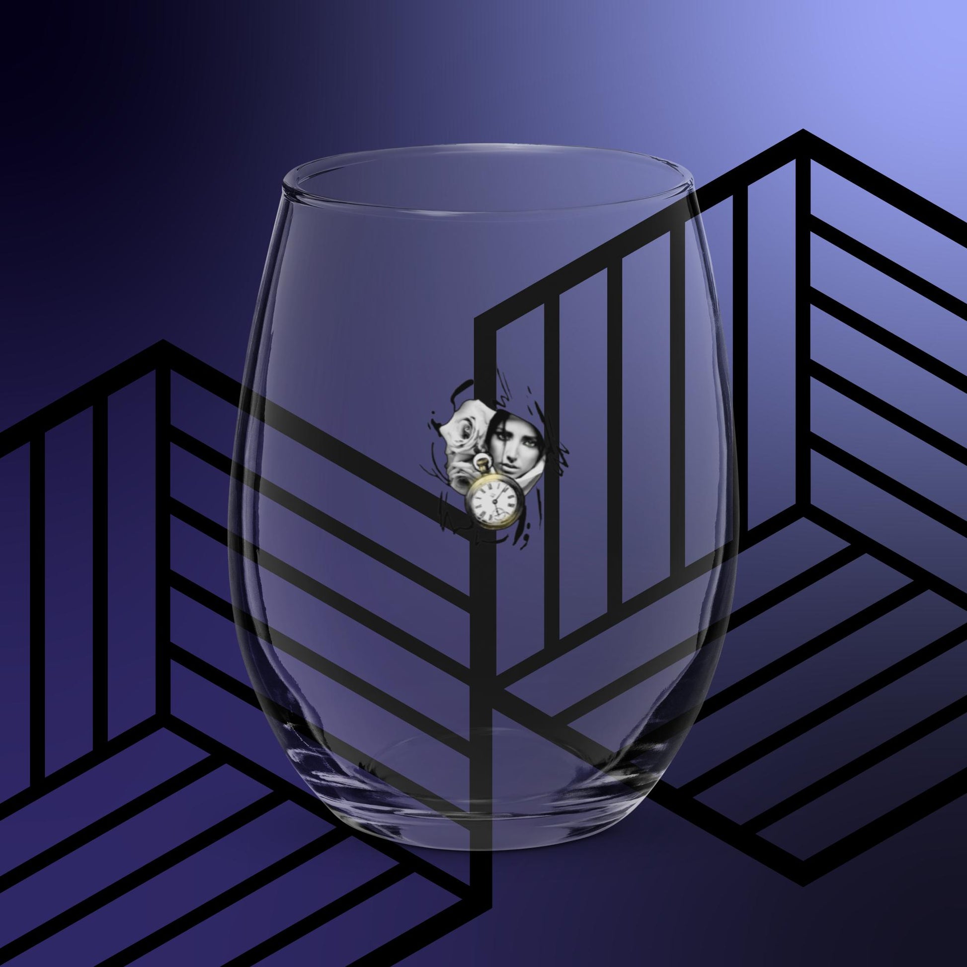 Dime Piece Stemless wine glass