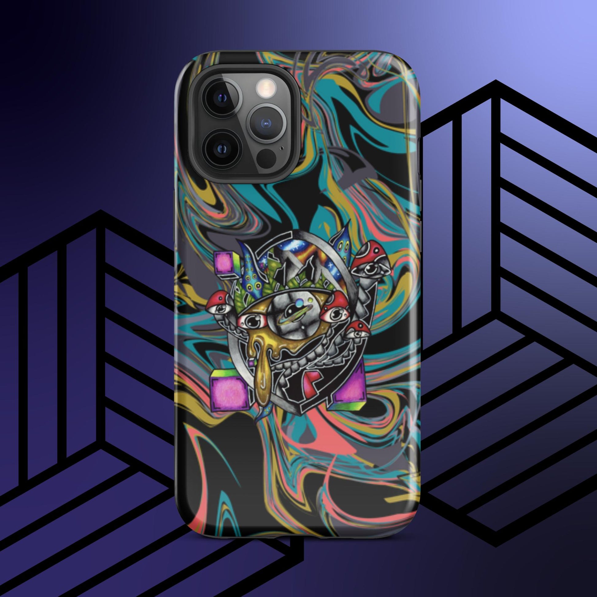 Original Hand Drawn Artwork Tough Case for iPhone®