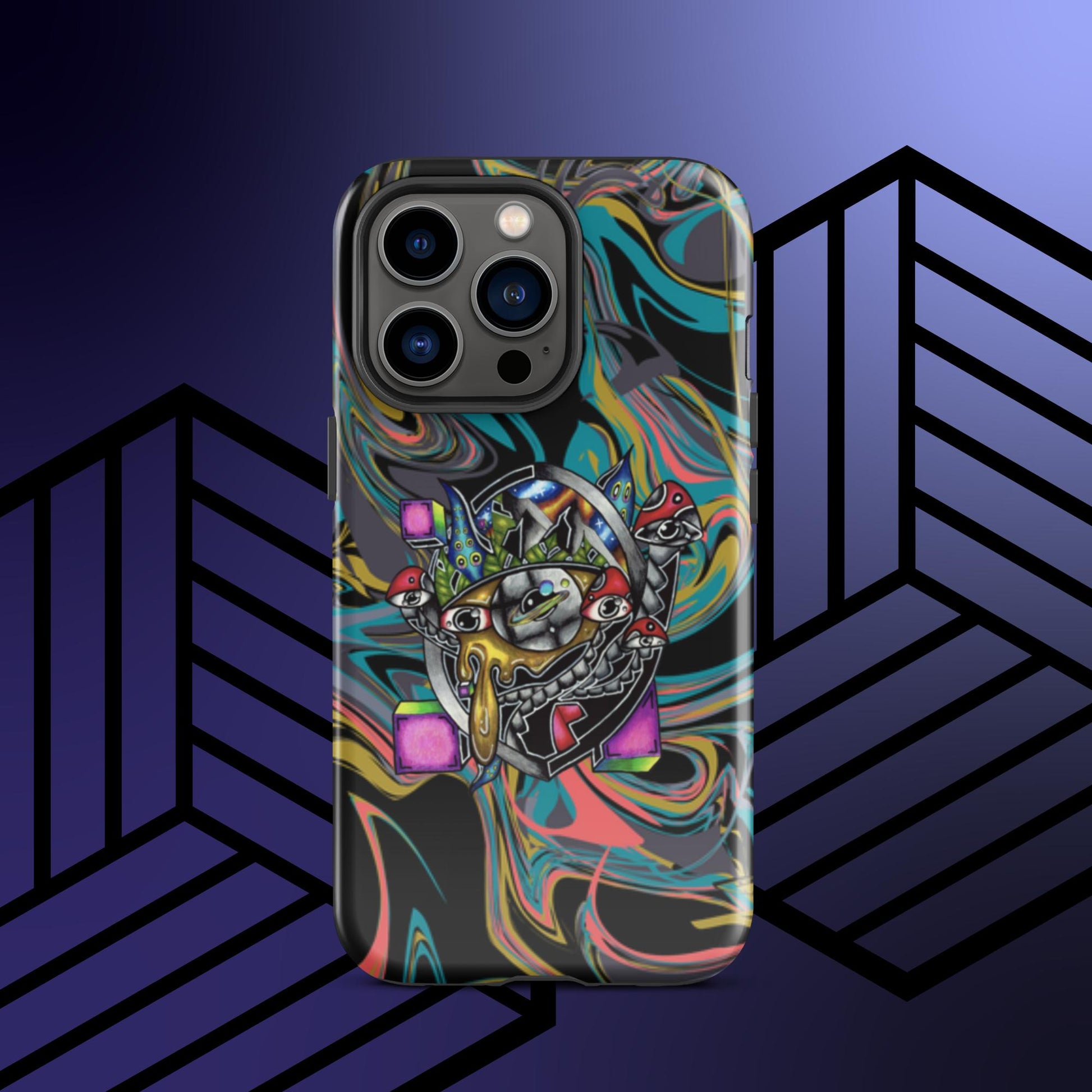 Original Hand Drawn Artwork Tough Case for iPhone®