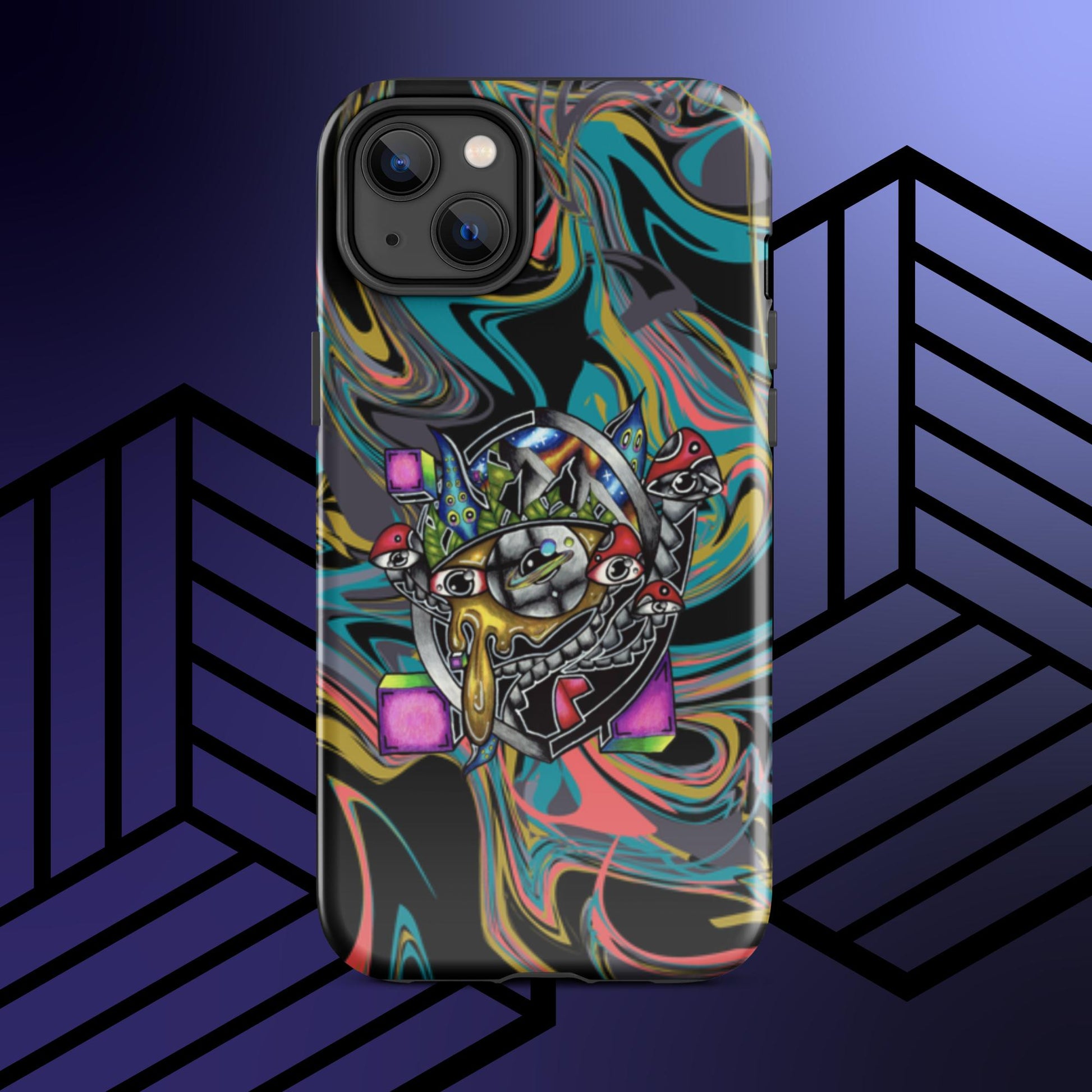 Original Hand Drawn Artwork Tough Case for iPhone®