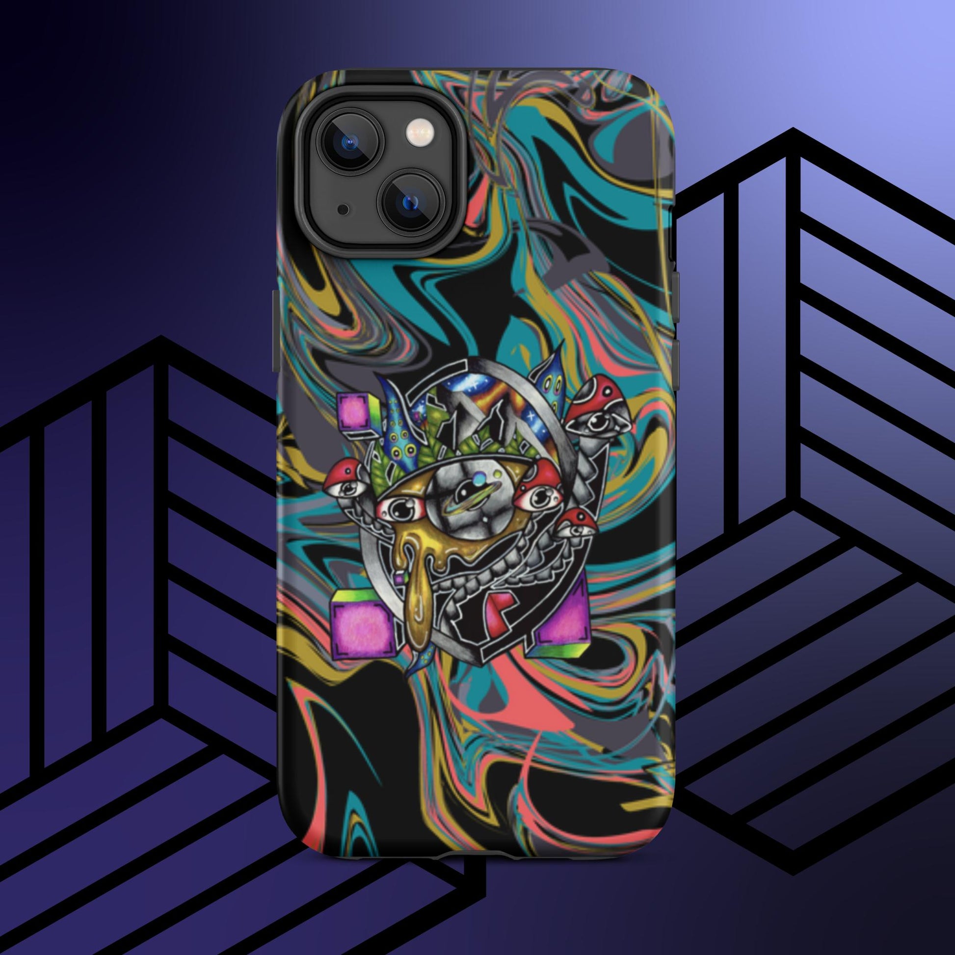 Original Hand Drawn Artwork Tough Case for iPhone®